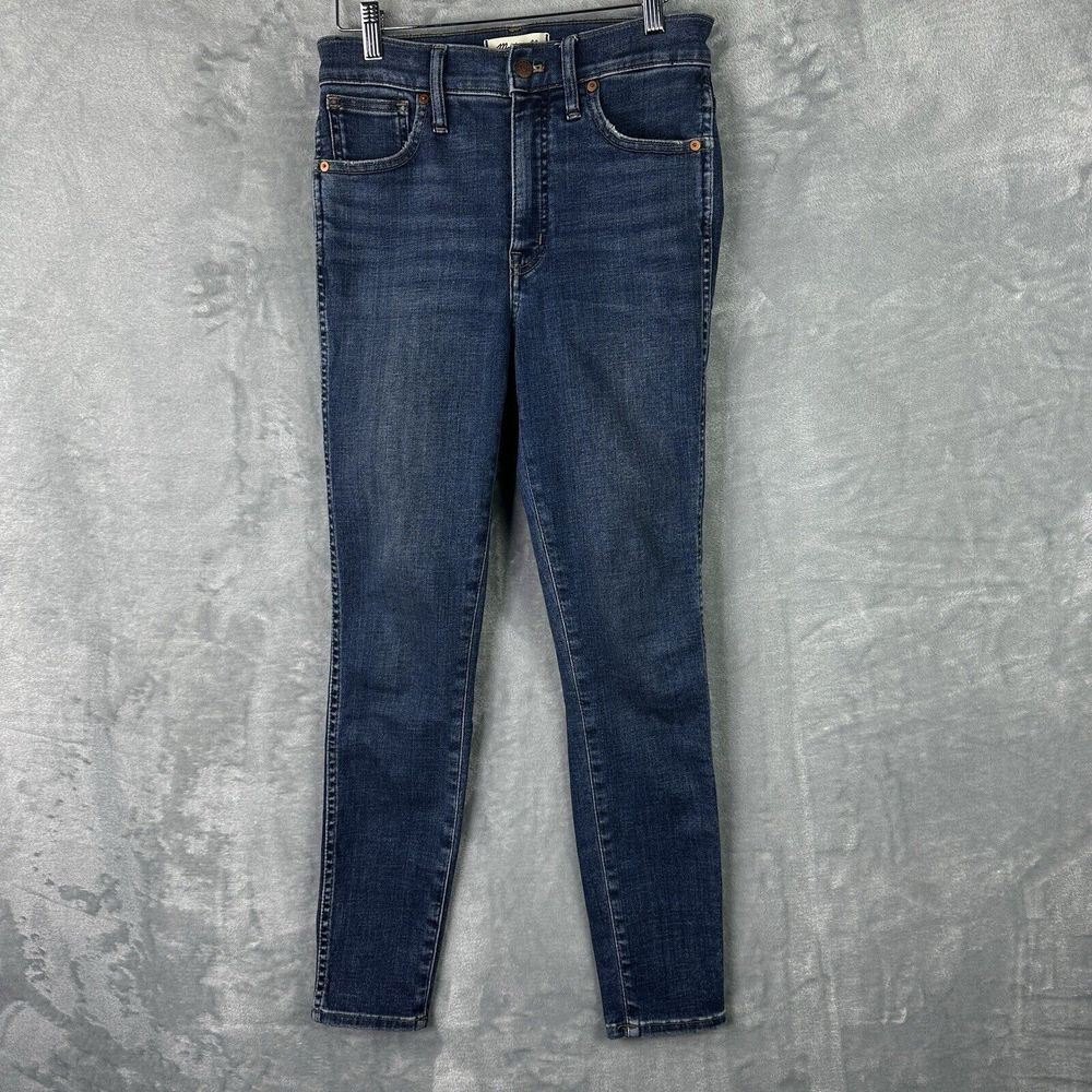 madewell 10 high rise skinny jeans Medium Wash‎ Blue Denim Size 27 (28x27.5)